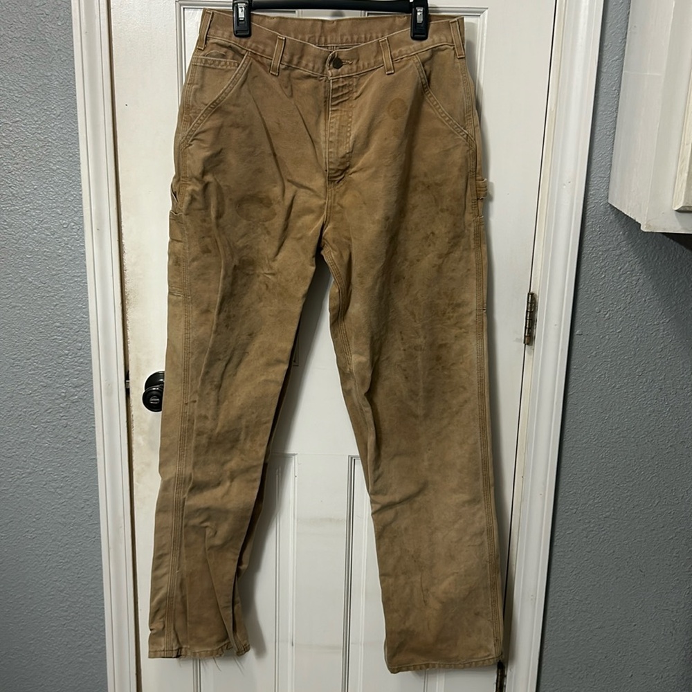 Carhartt pants well loved 32x33